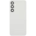 Back Cover Glass With Camera Lens For Samsung Galaxy S23 FE 5G (Aftermarket Plus) (Cream)