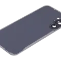 Back Cover Glass With Camera Lens For Samsung Galaxy S23 FE 5G (Aftermarket Plus) (Cream)