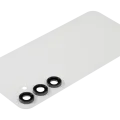 Back Cover Glass With Camera Lens For Samsung Galaxy S23 FE 5G (Aftermarket Plus) (Cream)