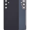 Back Cover Glass With Camera Lens For Samsung Galaxy S23 FE 5G (Aftermarket Plus) (Graphite)