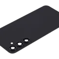 Back Cover Glass With Camera Lens For Samsung Galaxy S23 FE 5G (Aftermarket Plus) (Graphite)