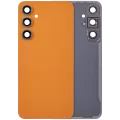 Back Cover Glass With Camera Lens For Samsung Galaxy S23 FE 5G (Aftermarket Plus) (Tangerine)