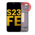 OLED Assembly With Frame For Samsung Galaxy S23 FE 5G (US & International Version) (Refurbished) (Graphite)