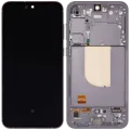 OLED Assembly With Frame For Samsung Galaxy S23 FE 5G (US & International Version) (Refurbished) (Graphite)