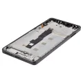 OLED Assembly With Frame For Xiaomi Redmi Note 13 5G (Refurbished) (Black)