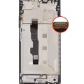 OLED Assembly With Frame For Xiaomi Redmi Note 13 5G (Refurbished) (Black)