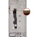 OLED Assembly With Frame For Xiaomi Redmi Note 13 5G (Refurbished) (White)
