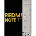 OLED Assembly With Frame For Xiaomi Redmi Note 13 5G (Refurbished) (Blue)