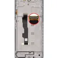 OLED Assembly With Frame For Xiaomi Redmi Note 13 5G (Refurbished) (Blue)