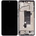 OLED Assembly With Frame For Xiaomi Redmi Note 13 Pro 5G (Refurbished) (Black)