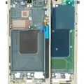 Mid-Frame Housing For Samsung Galaxy S24 Ultra 5G (International version) (Service Pack) (Titanium Yellow)