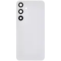 Back Cover Glass With Camera Lens For Samsung Galaxy S24 Plus 5G (No Logo) (Aftermarket Plus) (Marble Gray)