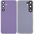Back Cover Glass With Camera Lens For Samsung Galaxy S24 Plus 5G (No Logo) (Aftermarket Plus) (Cobalt Violet)