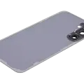 Back Cover Glass With Camera Lens For Samsung Galaxy S24 Plus 5G (No Logo) (Aftermarket Plus) (Cobalt Violet)