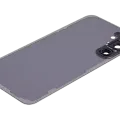 Back Cover Glass With Camera Lens For Samsung Galaxy S24 Plus 5G (No Logo) (Aftermarket Plus) (Jade Green)