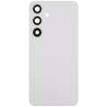 Back Cover Glass With Camera Lens For Samsung Galaxy S24 5G (No Logo) (Aftermarket Plus) (Marble Gray)