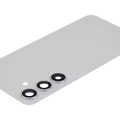 Back Cover Glass With Camera Lens For Samsung Galaxy S24 5G (No Logo) (Aftermarket Plus) (Marble Gray)
