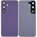 Back Cover Glass With Camera Lens For Samsung Galaxy S24 5G (No Logo) (Aftermarket Plus) (Cobalt Violet)