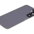 Back Cover Glass With Camera Lens For Samsung Galaxy S24 5G (No Logo) (Aftermarket Plus) (Amber Yellow)