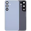 Back Cover Glass With Camera Lens For Samsung Galaxy S24 5G (No Logo) (Aftermarket Plus) (Sapphire Blue)