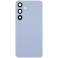 Back Cover Glass With Camera Lens For Samsung Galaxy S24 5G (No Logo) (Aftermarket Plus) (Sapphire Blue)