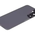 Back Cover Glass With Camera Lens For Samsung Galaxy S24 5G (No Logo) (Aftermarket Plus) (Sapphire Blue)