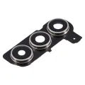 Back Camera Lens With Cover Bezel Ring For Samsung Galaxy S24 5G (Amber Yellow)