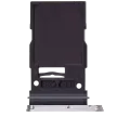 Single Sim Card Tray For Samsung Galaxy S24 5G / S24 Plus 5G (Marble Gray)