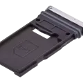Single Sim Card Tray For Samsung Galaxy S24 5G / S24 Plus 5G (Marble Gray)
