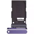 Single Sim Card Tray For Samsung Galaxy S24 5G / S24 Plus 5G (Cobalt Violet)