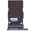 Single Sim Card Tray For Samsung Galaxy S24 5G / S24 Plus 5G (Cobalt Violet)