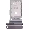 Dual Sim Card Tray For Samsung Galaxy S24 5G / S24 Plus 5G (Onyx Black)