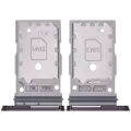 Dual Sim Card Tray For Samsung Galaxy S24 5G / S24 Plus 5G (Onyx Black)
