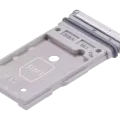 Dual Sim Card Tray For Samsung Galaxy S24 5G / S24 Plus 5G (Marble Gray)