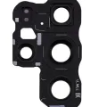 Back Camera Lens With Cover Bezel Ring For Samsung Galaxy S24 Ultra 5G (Titanium Black)