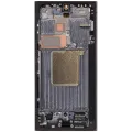 OLED Assembly With Frame For Samsung Galaxy S24 Ultra (US & International Version) (Aftermarket Plus) (Titanium Black)