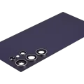 Back Cover Glass With Camera Lens For Samsung Galaxy S24 Ultra 5G (No Logo) (Aftermarket Plus) (Titanium Violet)