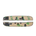 Top And Bottom Back Glass Panels For Motorola Moto Z / Z Force Droid (XT1650-02 / 2016) (Gold)