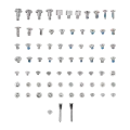 Complete Screw Set For iPhone 16 Pro