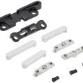 Full Button And Bracket Set For iPad Pro 11" 5th Gen (2024) / Pro 13" 7th Gen (2024) / Pro 11" 6th Gen (2025) / Pro 13" 8th Gen (2025) (11 Piece Set) (Silver)