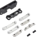 Full Button And Bracket Set For iPad Pro 11" 5th Gen (2024) / Pro 13" 7th Gen (2024) / Pro 11" 6th Gen (2025) / Pro 13" 8th Gen (2025) (11 Piece Set) (Silver)