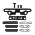 Full Button And Bracket Set For iPad Pro 11" 5th Gen (2024) / Pro 13" 7th Gen (2024) / Pro 11" 6th Gen (2025) / Pro 13" 8th Gen (2025) (11 Piece Set) (Gray)
