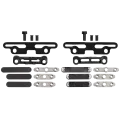 Full Button And Bracket Set For iPad Pro 11" 5th Gen (2024) / Pro 13" 7th Gen (2024) / Pro 11" 6th Gen (2025) / Pro 13" 8th Gen (2025) (11 Piece Set) (Gray)