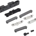 Full Button And Bracket Set For iPad Pro 11" 5th Gen (2024) / Pro 13" 7th Gen (2024) / Pro 11" 6th Gen (2025) / Pro 13" 8th Gen (2025) (11 Piece Set) (Gray)