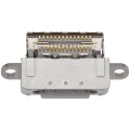 Charging Port Only For iPad Pro 11" 5th Gen (2024) / Pro 13" 7th Gen (2024) / Pro 11" 6th Gen (2025) / Pro 13" 8th Gen (2025)(Soldering Required) (Premium) (10 Pack) (Silver)