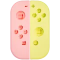 Housing Shell For Nintendo Switch Joy Con Controller (Pink / Yellow)