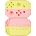 Housing Shell For Nintendo Switch Joy Con Controller (Pink / Yellow)