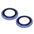 Casper Camera Lens Protector for iPhone 16 / 16 Plus (Ultramarine) (Clear)