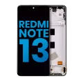 Дисплейний модуль (LCD) з рамкою для Xiaomi Redmi Note 13 4G (Aftermarket: Incell) (Midnight Black)