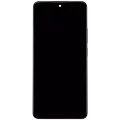 Дисплейний модуль (LCD) з рамкою для Xiaomi Redmi Note 13 4G (Aftermarket: Incell) (Midnight Black)